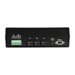 Black Box SW1041A CAT6 A/B Switch, Latching RJ45 Remote Controlled Ethernet RS232, Dry Contact (1)