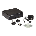 Black Box SW1046A DB9 A/B Switch - Latching Remote Controlled Ethernet RS232 Dry Contact GSA TAA (3)