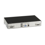 Black Box SW2006A-USB-EAL Secure Single-Monitor VGA USB KVM Switch - EAL2+ EAL4+ Certified, TEMPEST Level I (Level A) Qualified Design, 2-Port (1)