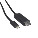 Black Box VA-USBC31-HDR4K-010 USB-C Adapter Cable USB-C to HDMI 2.0 Active Adapter 4K60 HDR HDCP 2.2 DP 1.2 Alt Mode 10-ft. (3.0-m) (1)