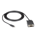 Black Box VA-USBC31-VGA-006 USB-C Adapter Cable, USB-C to VGA Adapter, 1920x1200 / 1080p, DP 1.2 Alt Mode, 6ft. (1.8m) (0)