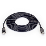 Black Box VCB-DP2-0015-MM-R2 DisplayPort 1.2 Cable with Latches - Male/Male, 4K 60Hz, 15-ft. (4.6-m) (1)