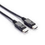 Black Box VCB-DP2-0015-MM-R2 DisplayPort 1.2 Cable with Latches - Male/Male, 4K 60Hz, 15-ft. (4.6-m) (0)