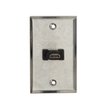 Black Box WP831 AV Wallplate Stainless Steel 1 HDMI Female to Female GSA TAA (1)