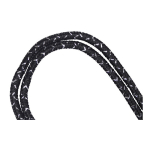 Brady People ID 2135-3021 Black Silver Metallic Lanyard (2)