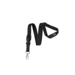 Brady People ID 2138-3621 Black Detachable Breakaway Lanyard (0)