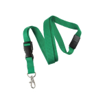 Brady People ID 2138-3624 Green Detachable Breakaway Lanyard (0)