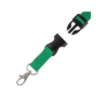 Brady People ID 2138-3624 Green Detachable Breakaway Lanyard (1)