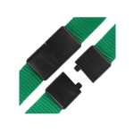 Brady People ID 2138-3624 Green Detachable Breakaway Lanyard (2)