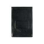 Brady People ID 501 Black Vinyl Vertical Magnetic Badge Holder with Short Flap, 2.75" x 3.88" (0)