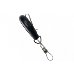 Brady People ID 605-I-BLK Black Premium Badge Reel with Strap and Slide Clip - 25 pcs (2)
