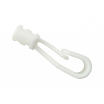 Brady People ID 6920-2470 3/8" White Narrow Nylon Hook - 5000 pcs (0)