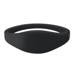 Brady People ID UBAND-BLK-PRX-372 UBand Proximity Wearable Credential (Black) 125kHz Proximity Wristband - 37 Bit Huge (0)