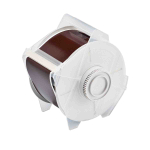 Brady 113136 All Weather Permanent Adhesive Vinyl Label Tape for GlobalMark Printer - 2.25 in W, Brown (0)