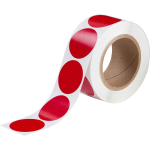 Brady 121039 Vinyl Aisle Marking Dots, Red (0)