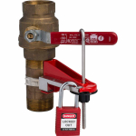 Brady 51339 Nylon Red Lockout Padlocks (2)
