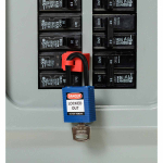Brady 123332 Nylon White Lockout Padlocks (2)