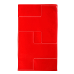 Brady 170058 ToughStripe Max Floor Divider T Red Marks, 10 in H x 10 in W (1)