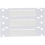 Brady HX-250-2-WT-J-4 3" Core PermaSleeve Heatex Polyolefin 12 to 8 Gauge Wire Marking Sleeves, White (3)