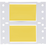Brady HX-750-150-YL 3" Core PermaSleeve Heatex Polyolefin 2 to 4/0 Gauge Wire Marking Sleeves, Yellow (3)