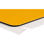 Brady M7-173-593-YL Raised Panel Labels for M7 Printers - 2" x 1", Yellow (3)
