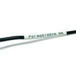 Brady HX-1500-150-WT-J 3" Core PermaSleeve Heatex Polyolefin 0.75" to 1.4" Diameter Wire Marking Sleeves, White (3)