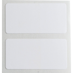Brady THT-136-499-3 Aggressive Adhesive Multi-Purpose Nylon Labels for 3" Core Printers - 0.75" x 1.5" (3)