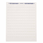 Brady LAT-19-361-1 LaserTab Series Self-Laminating Polyester Labels (0)