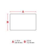 Brady M6-24-428-BK Metalized Solvent Resistant Matte Gray Polyester Labels, Black Border, for M6 M7 Printers (1)