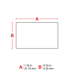 Brady B33-43-718 B33 Series Glossy 1 mil Static Dissipative Polyimide Labels (4)