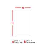 Brady J50-261-2585 BradyJet J4000 J5000 BS 5609 Marine Labels (3)