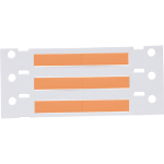 Brady 2HX-125-2-OR-2 3" Core PermaSleeve Heatex Polyolefin 20 to 16 Gauge Wire Marking Sleeves, Orange (3)
