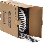 Brady HX-500-150-BK 3" Core PermaSleeve Heatex Polyolefin 6 to 1 Gauge Wire Marking Sleeves (0)