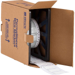 Brady HX-750-2-WT-3 3" Core PermaSleeve Heatex Polyolefin 2 to 4/0 Gauge Wire Marking Sleeves, White (0)