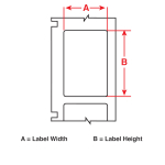 Brady A55-6-483 A5500 Polyester Wire and Cable Flag Labels (3)