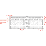 Brady LAT-19-361-1 LaserTab Series Self-Laminating Polyester Labels (1)