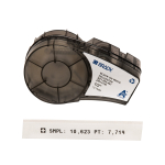 Brady M21-500-461 Self-Laminating Cryogenic Polyester Labels with Ribbon for M210, M211, BMP21-PLUS Printers - 0.5" (0)