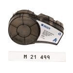 Brady M21-500-499 Aggressive Adhesive Multi-Purpose Nylon Labels with Ribbon for M210, M211, BMP21-PLUS Printers - 0.5" (0)