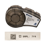Brady M21-750-403 Water Soluble Paper Labels with Ribbon for M210, M211, BMP21-PLUS Printers - 0.75" (0)