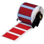 Brady M6-500-175-342-RD PermaSleeve Heat Shrink Wire and Cable Labels for M6 M7 Printers - 0.5" Dia x 1.75", Red (0)