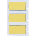 Brady M6-750-175-342-YL PermaSleeve Heat Shrink Wire and Cable Labels for M6 M7 Printers - 0.75" Dia x 1.75", Yellow (3)