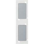 Brady M6-173-593-SL Raised Panel Labels for M6 M7 Printers - 2" x 1", Silver (2)