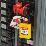 Brady CPT-WHT-25PL-KD SafeKey Compact Nylon Lockout Padlocks (4)