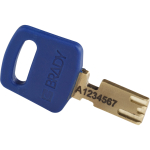 Brady ALU-BLU-38ST-KA6PK SafeKey Aluminum Lockout Padlocks, Blue (1)