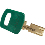 Brady ALU-GRN-76ST-KA3PK SafeKey Aluminum Lockout Padlocks, Green (1)