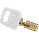 Brady CPT-WHT-25PL-KD SafeKey Compact Nylon Lockout Padlocks (1)