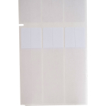 Brady THT-9-427-10-2S Self-Laminating Vinyl Wrap Around Labels for 3" Core Printers - 1.437" x 0.5" (1)