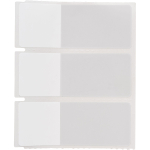 Brady THT-65-427-3 Self-Laminating Vinyl Wrap Around Labels for 3" Core Printers - 3.75" x 1", 1 per Row, Roll of 3000 Labels (3)