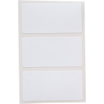 Brady THT-135-427-2-AWSC Self-Laminating Vinyl Wrap Around Labels for 1" Small Core Printers - 0.75" x 1.5", All White (1)