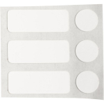 Brady THT-163-499-3 Aggressive Adhesive Multi-Purpose Nylon Labels with Vial Top for 3" Core Printers - 0.375" x 1" x 0.375" Dia (1)